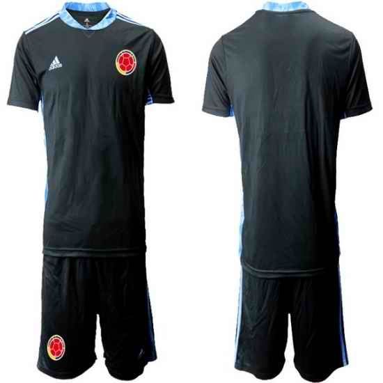 Mens Colombia Short Soccer Jerseys 039